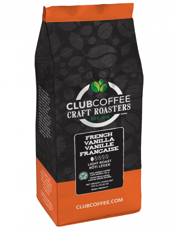 Craft Roasters French Vanilla Whole Bean Bag
