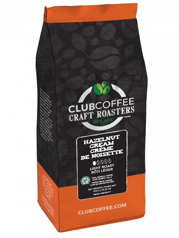 Craft Roasters Hazelnut Cream Whole Bean Bag
