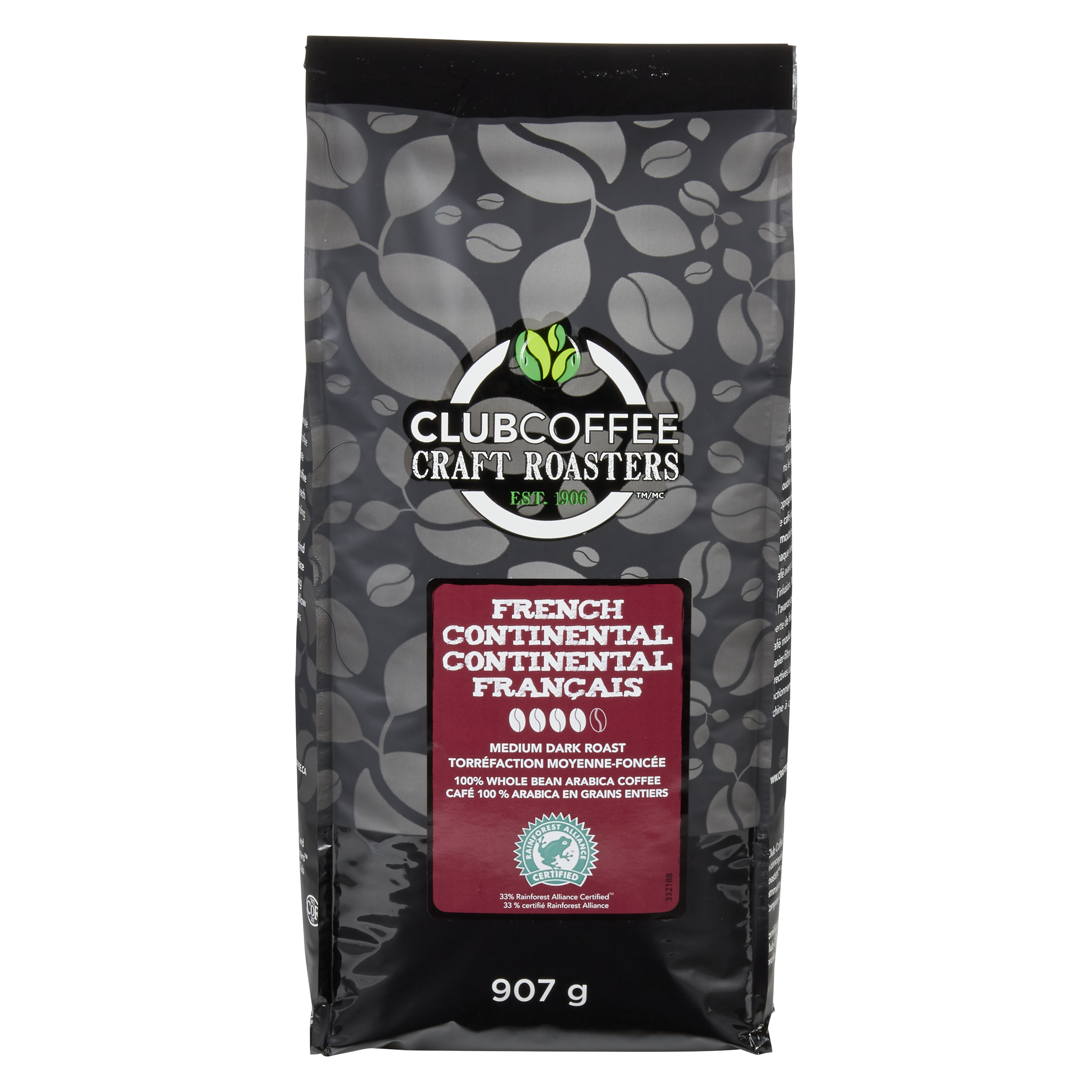 Craft Roasters Whole Bean French Continental Medium Dark Roast Coffee Beans